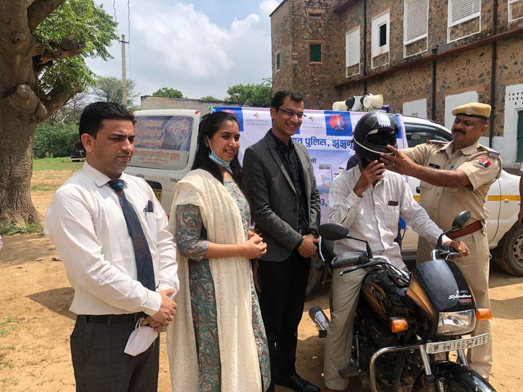 Community road safety awareness drive